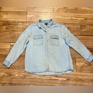 GAP Light Blue Denim Shirt